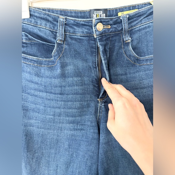 Maeve Anthropologie High Rise Wide Leg Jeans - Picture 5 of 7